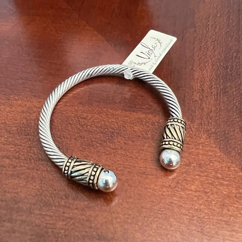 On Sale!! Lock and key earrings and necklace, blessed and cable bracelets - Picture 7 of 7